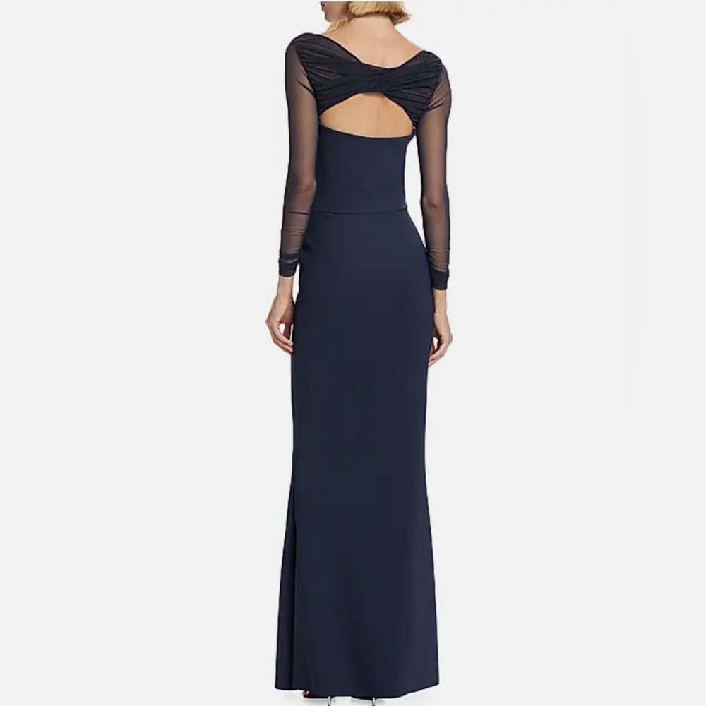 Chiara Boni La Petit Robe Blue Notte Gown NWT Size 52 (US size 16) - Picture 4 of 4